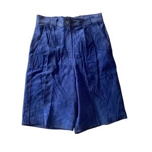 Vintage Cedars Suede Leather Shorts